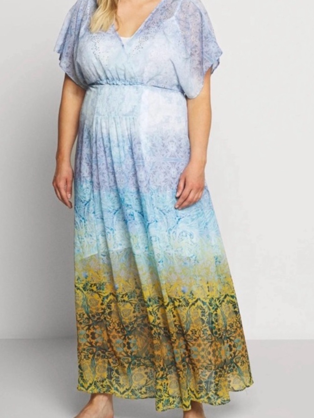 City Chic Shanika Mirror Maxi Dress (20)